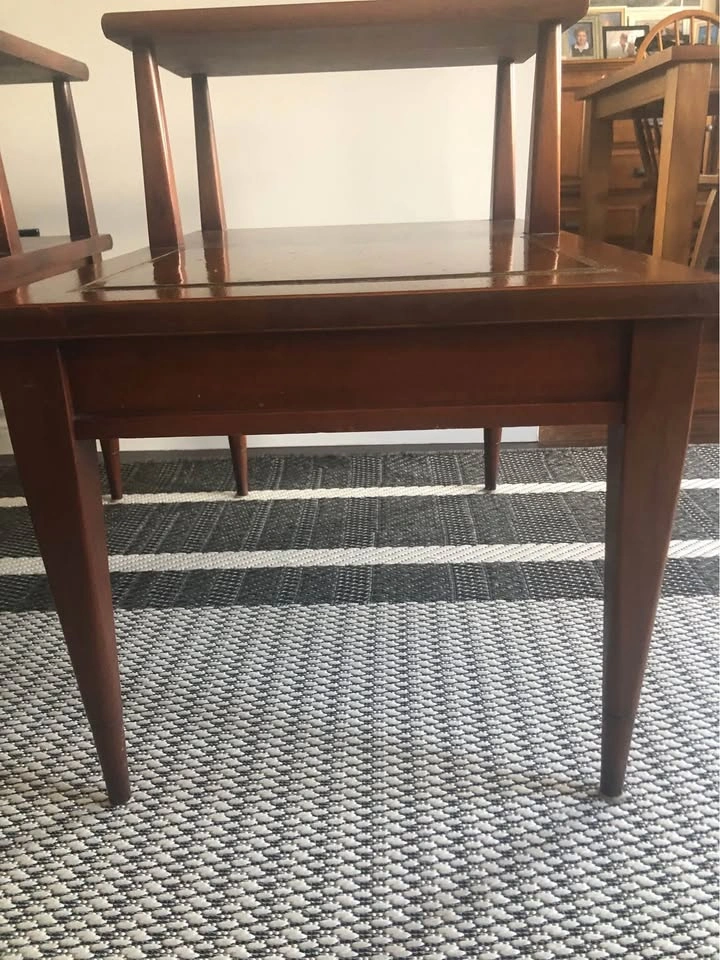 Antique Mahogany End Tables - photo 3