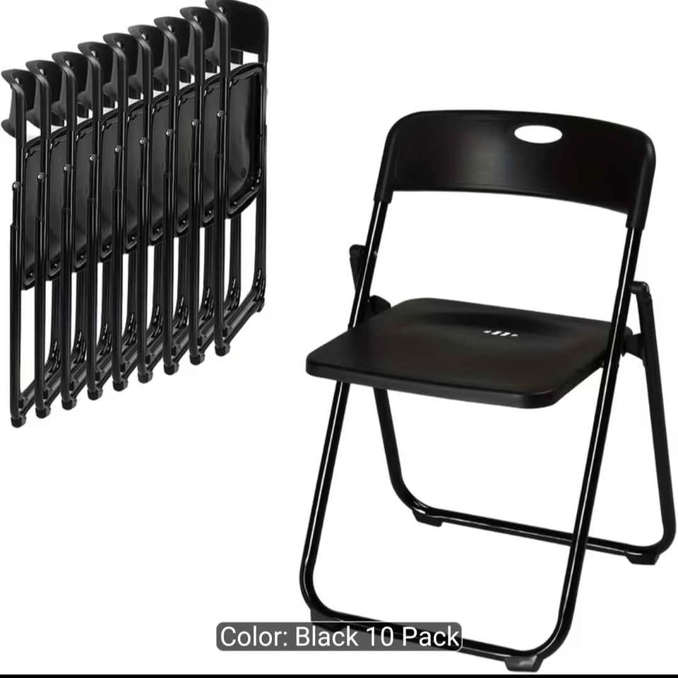 10 Pack Heavy Duty Folding Chairs - BRAND NEW IN BOX - photo 3