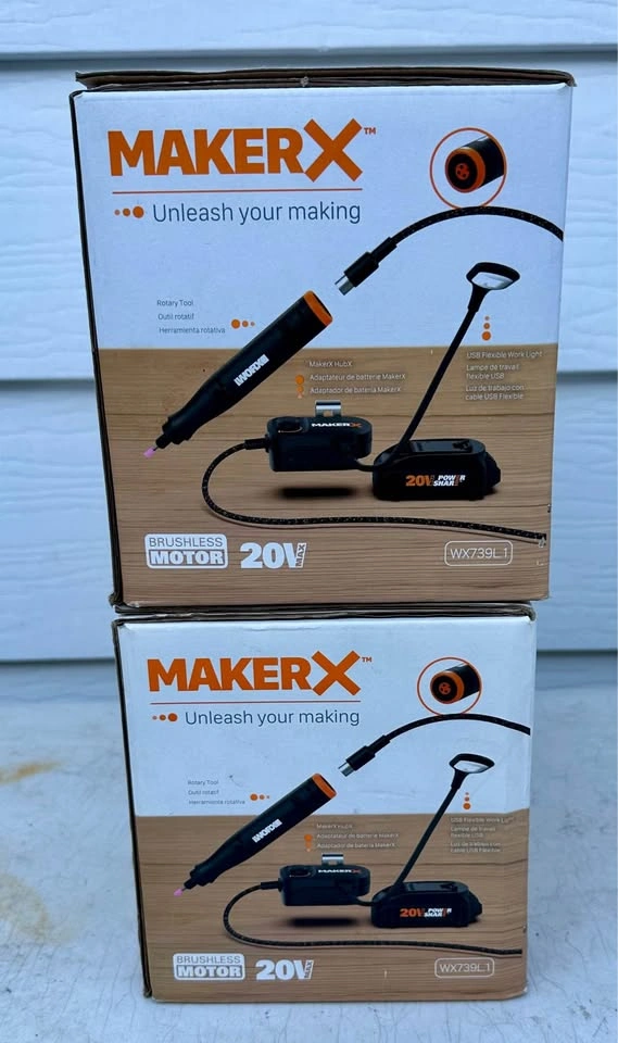 Worx MakerX Cordless Rotary Tool Kit - photo 2