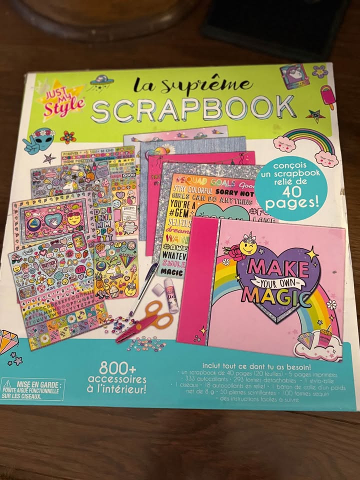 (Brand New -Sealed) Post My Style Scrapbook Kit - photo 2