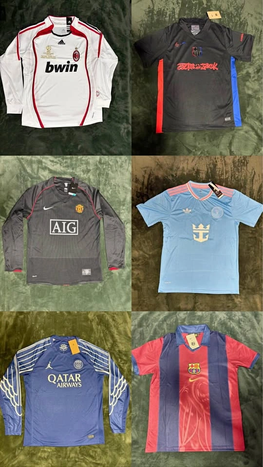 Flash Sale – Soccer Jerseys (Messi, Ronaldo, Barcelona, PSG)