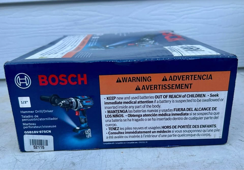 Bosch 18V Brushless 1/2" Hammer Drill/Driver - photo 2