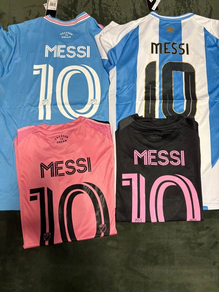 New Adidas Inter Miami Messi 10 Pink Soccer Jersey w/ Tags - photo 4
