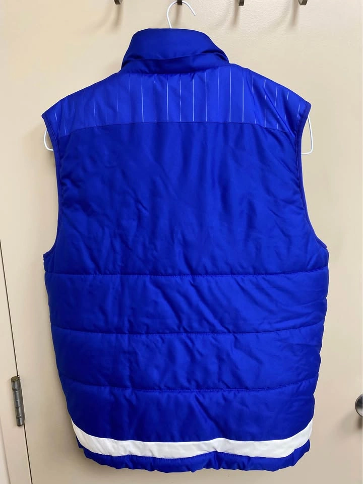 ADIDAS CHELSEA FC SOCCER 2015-16 PUFFER VEST TRAINING Mens SIZE - photo 3