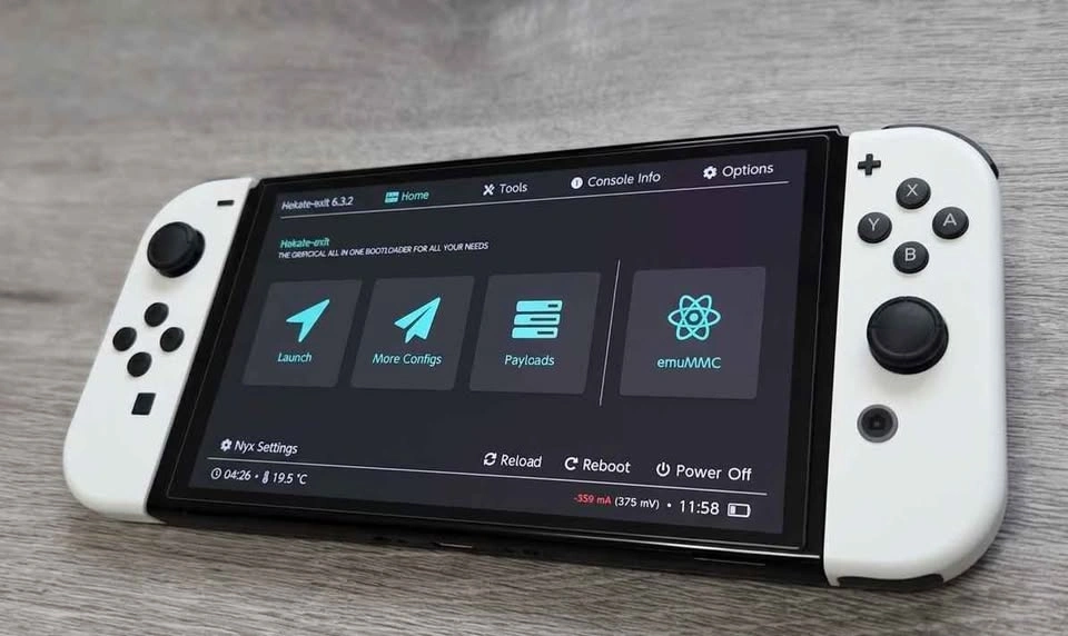 Modded Nintendo Switch OLED