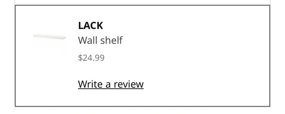 Ikea Short Shelf for Sale - photo 3