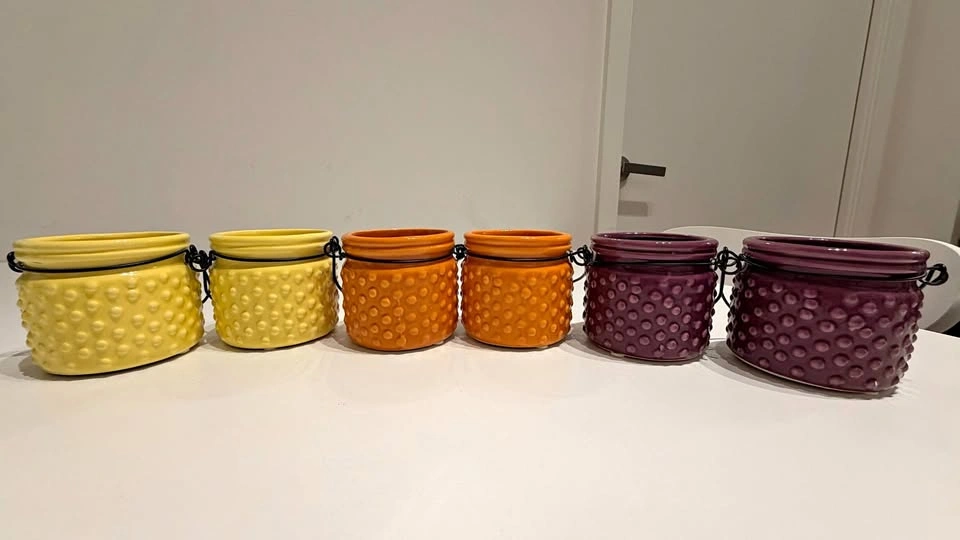 Tiny Colourful Plant Pots for Sale