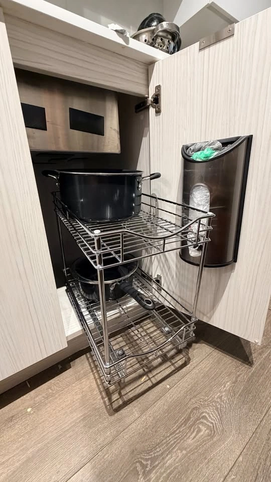 2-Tier Pull-Out Cabinet Organizer - photo 2