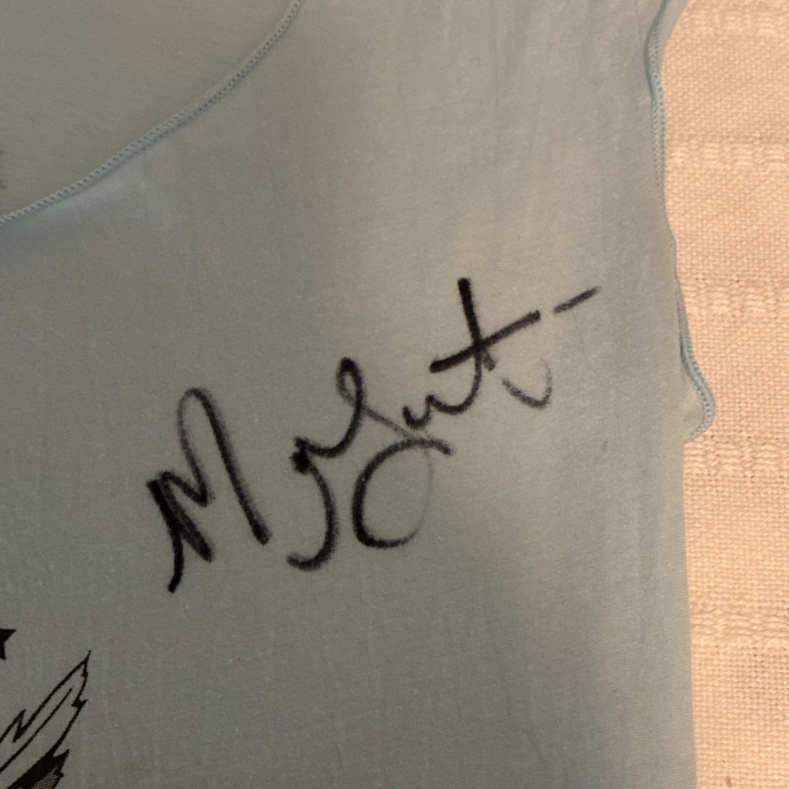Miranda Lambert Autographed Blue T-Shirt - Size M - photo 2