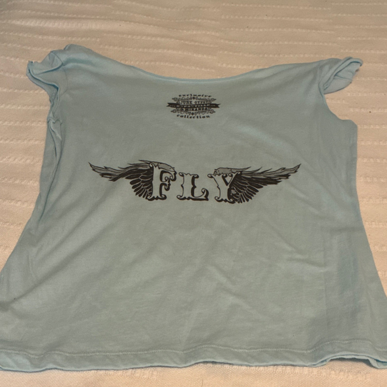 Miranda Lambert Autographed Blue T-Shirt - Size M - photo 3