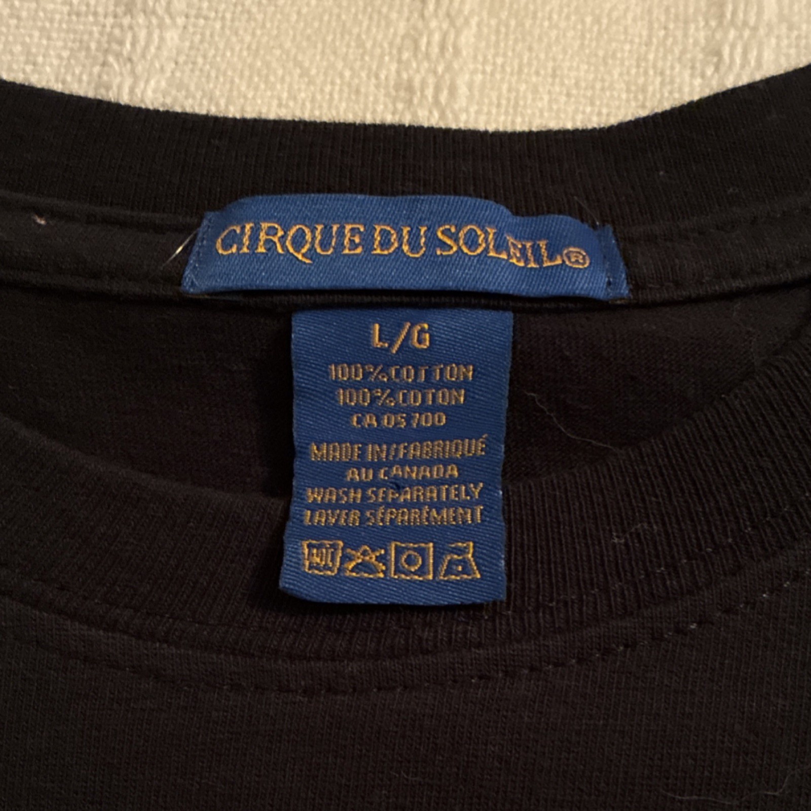 Cirque du Soleil Dralion Men's Graphic T-Shirt Size L