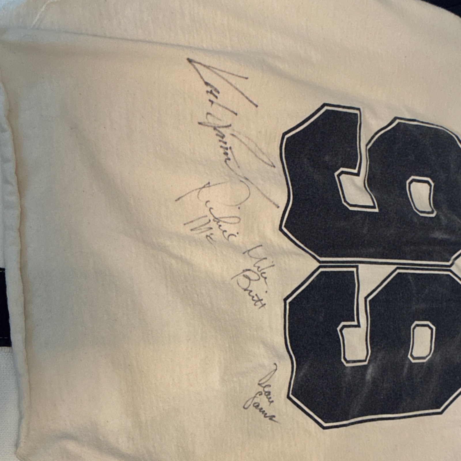 Lone Star autographed L White/Black Button-Front Baseball Jersey - photo 2