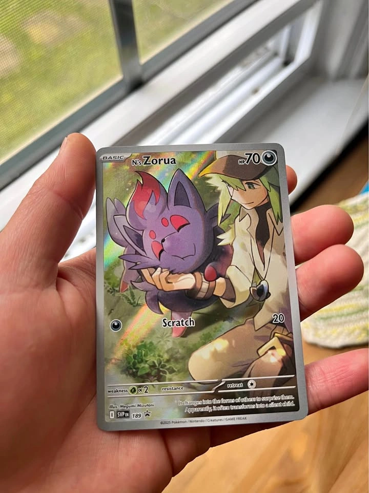Pokemon Singles for sale- N’s Zorua & N’s Zoroark