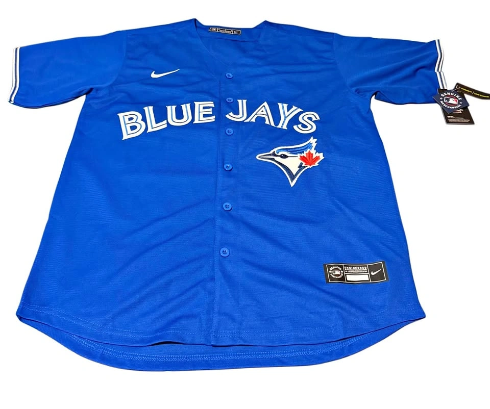 Toronto Blue Jays MLB Baseball Jersey Men’s Large Blue Alternate