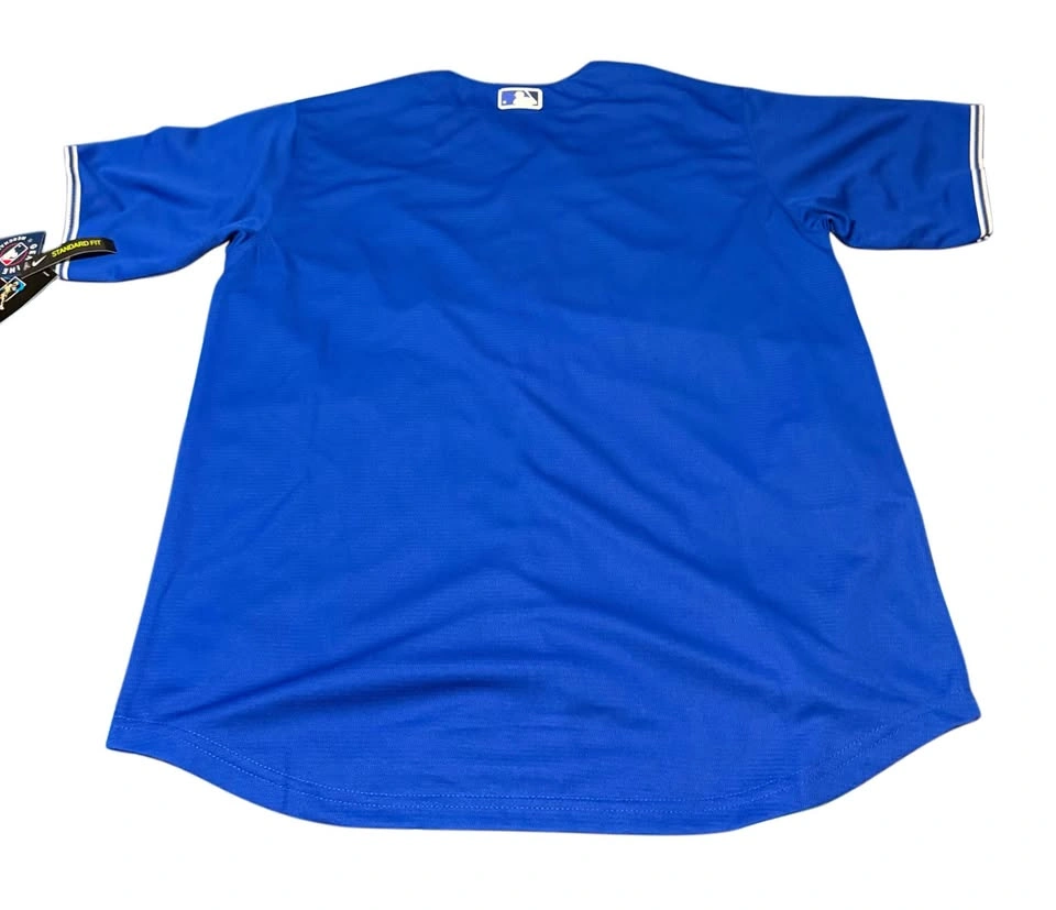 Toronto Blue Jays MLB Baseball Jersey Men’s Large Blue Alternate - photo 2
