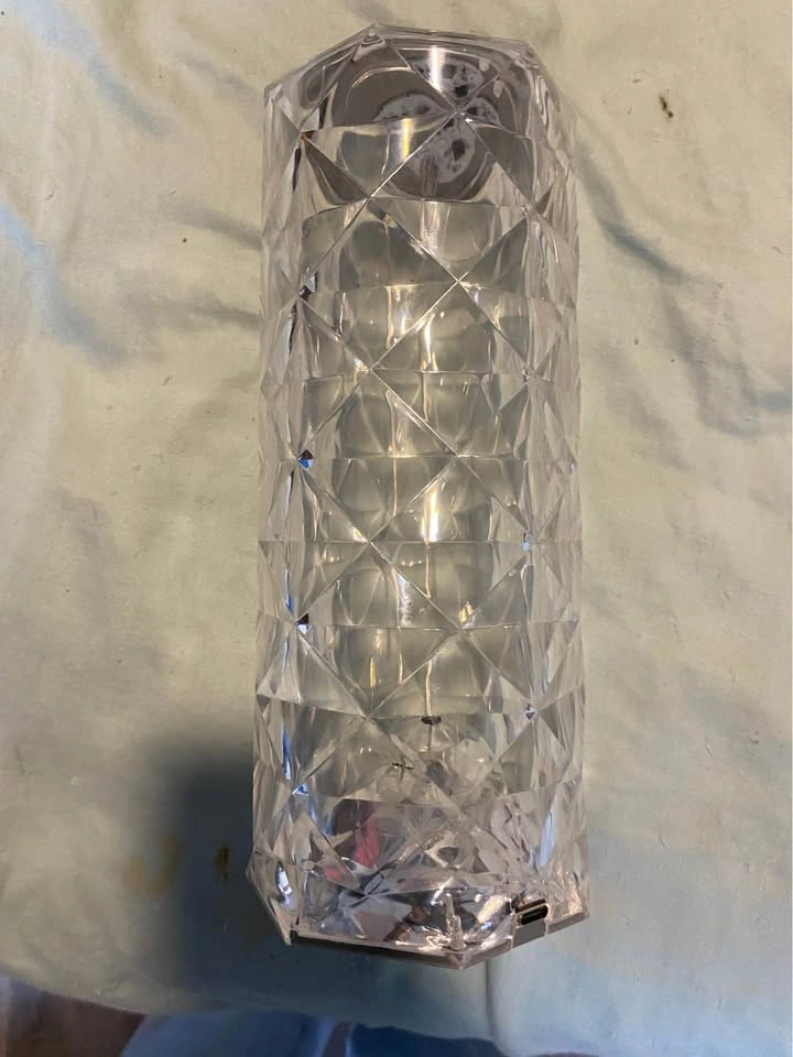Brookstone Crystal LED Table Lamp - photo 2