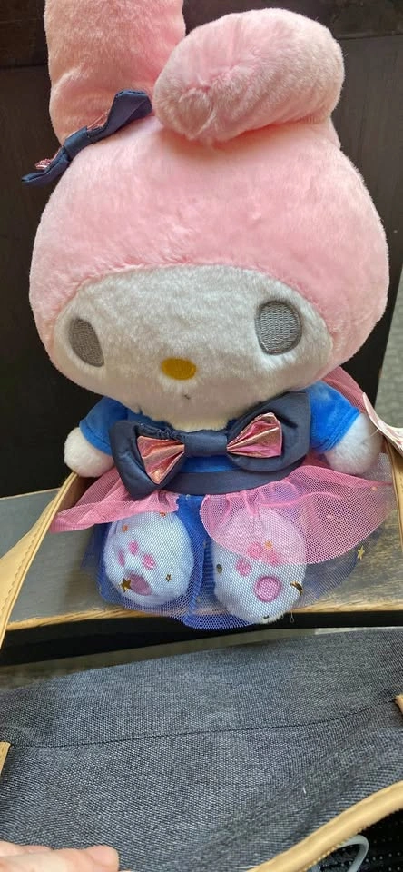 Sanrio My Melody Plush in Blue Dress