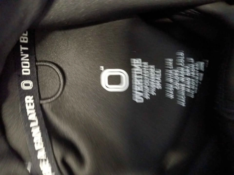 OVERTIME Black Sleeveless Hoodie Tank Top - photo 5