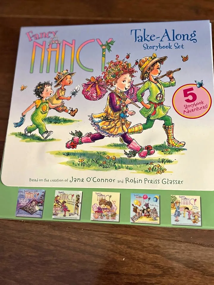 (Brand New) Fancy Nancy Take Along Storybook Set thumbnail