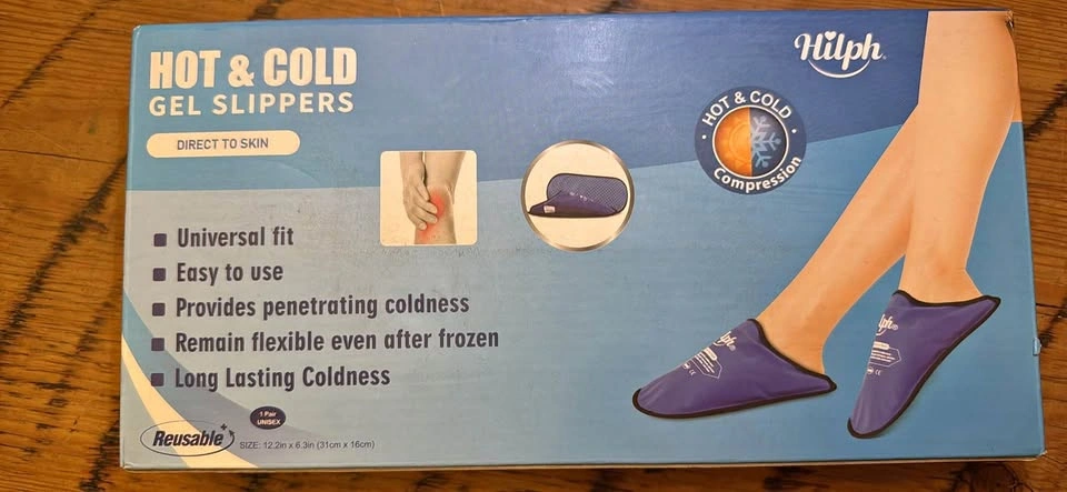 Hot & Cold Gel Slippers