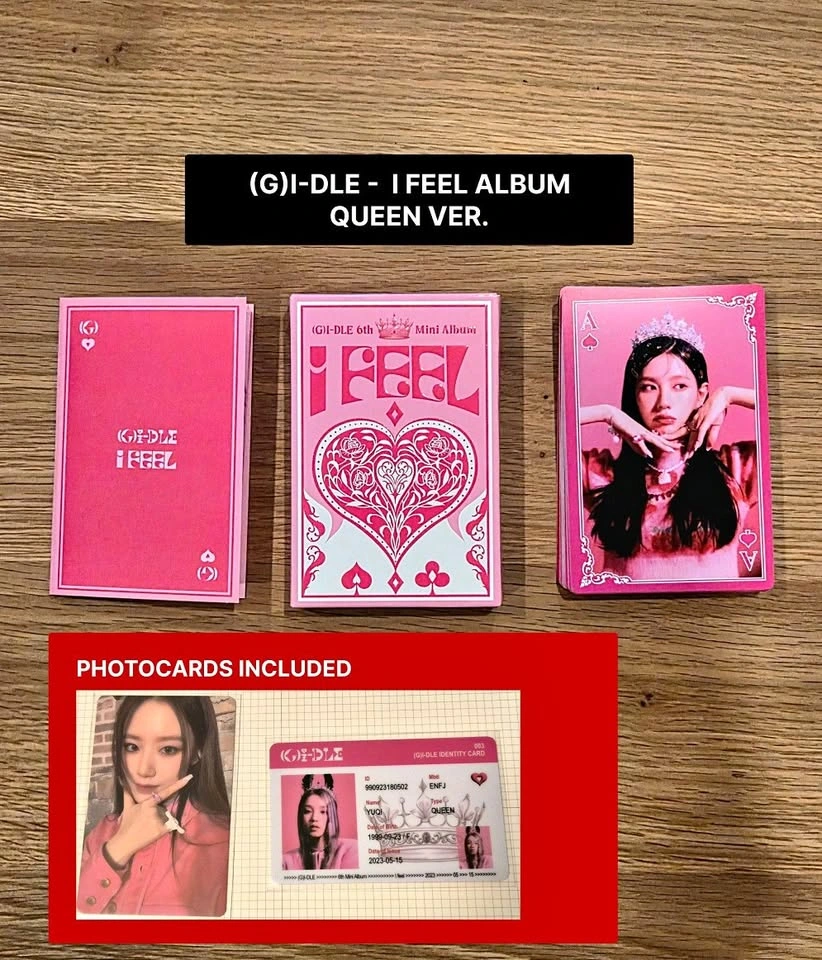 Gidle I Feel Album - Queen version