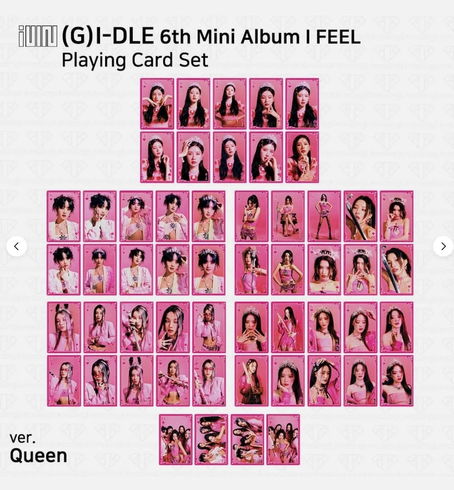 Gidle I Feel Album - Queen version - photo 2