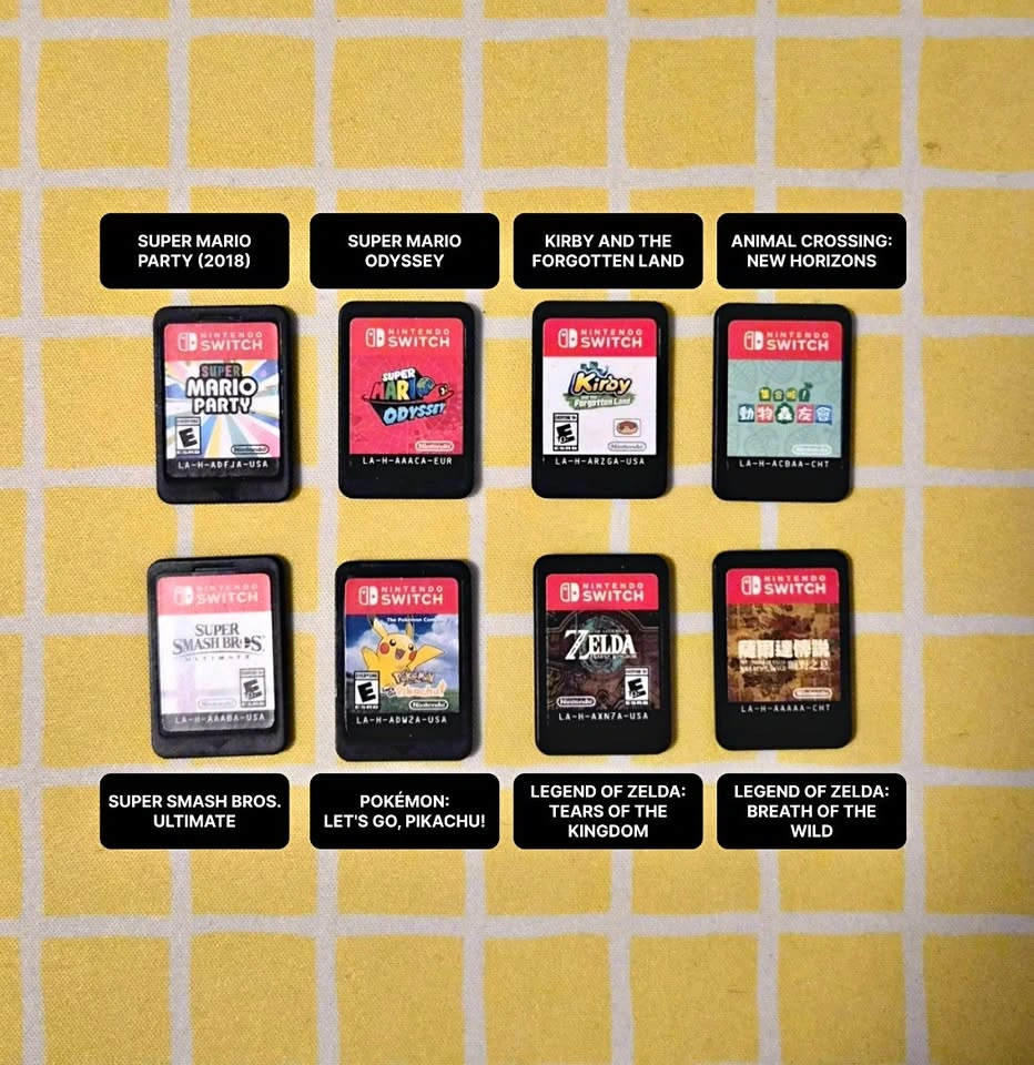 Nintendo Switch Games (Cartridge Only) PRICES BELOW