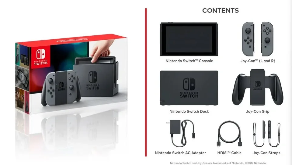 Nintendo Switch 1 (32GB/2017) + Carrying Case - photo 2