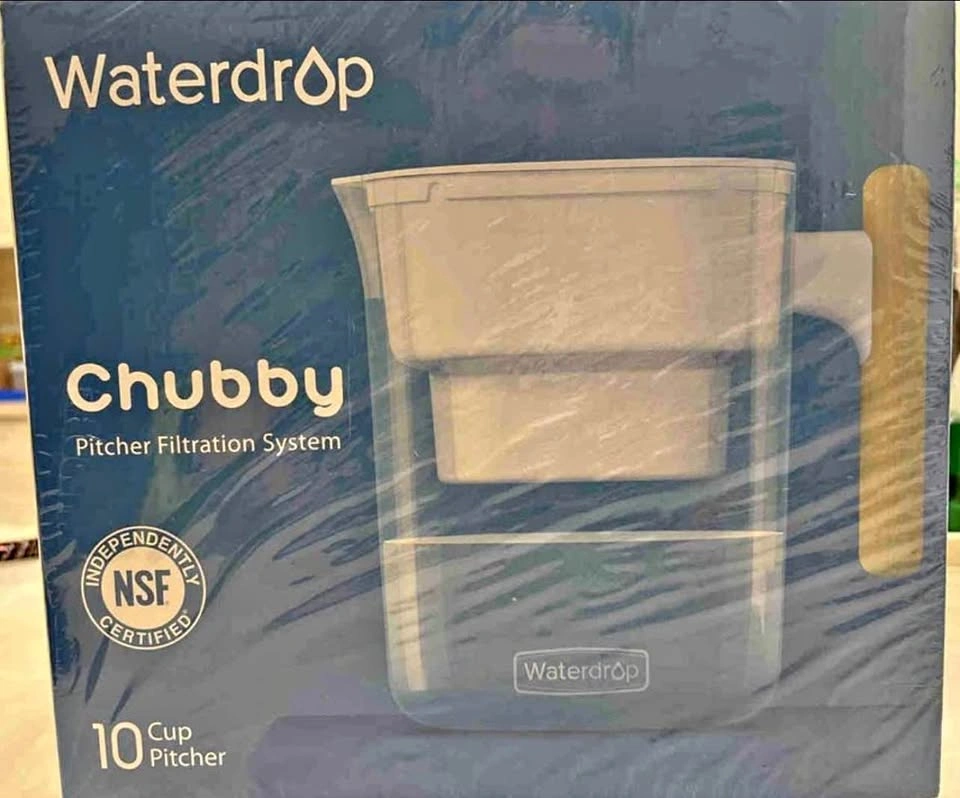 Waterdrop Chubby Pitcher 10-Cup Water Filter