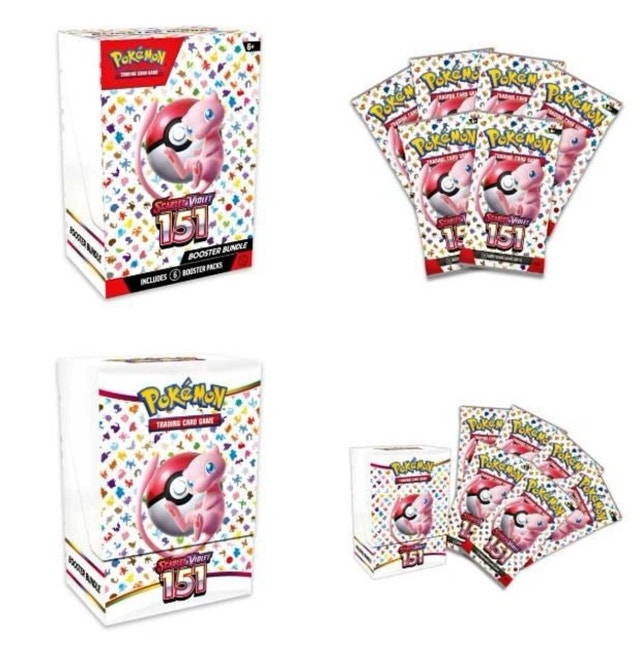 151 Pokemon Booster Bundle