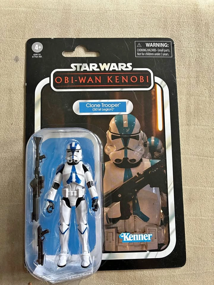 Star Wars Obi-Wan Kenobi Clone Trooper 501st Legion Figure