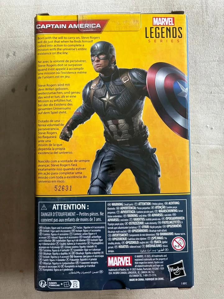 MARVEL STUDIOS AVENGERS ENDGAME Captain America Figure - photo 2