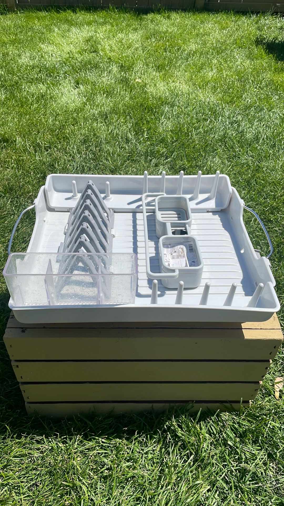 OXO Good Grips Foldaway Dish Rack - photo 2