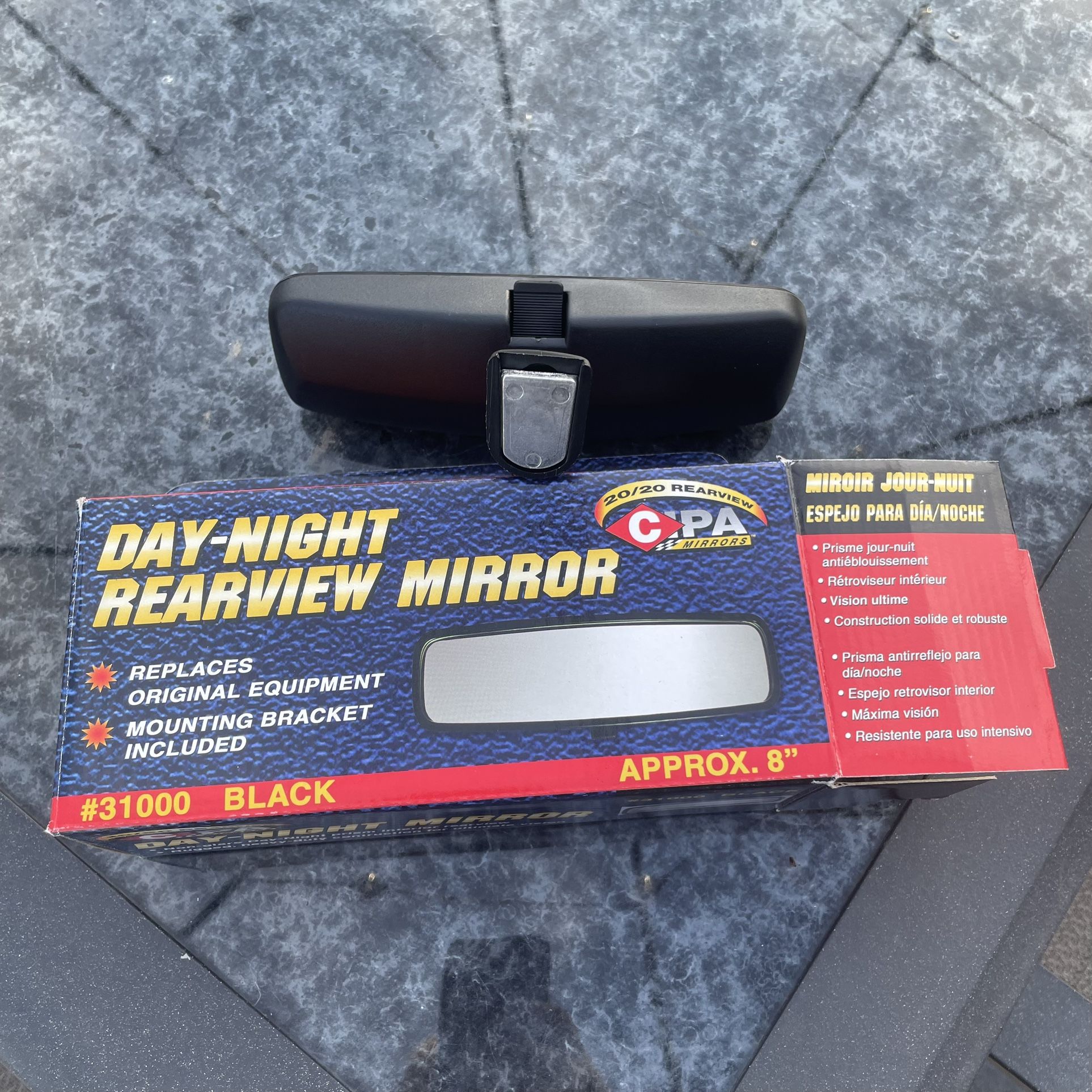 8 Inch Rearview Mirror