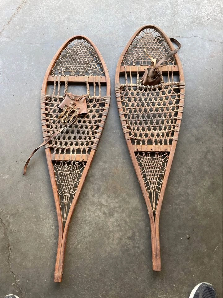 Antique Chestnut Canoe Company Snow Shoes