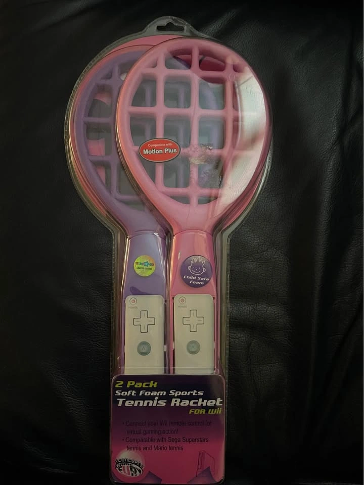 Nintendo Wii Foam Tennis Rackets