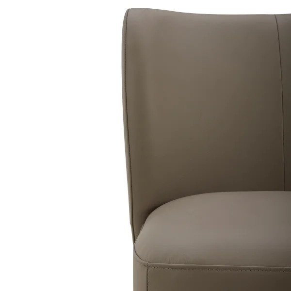 Top-Grain Leather set/2 Dining Chairs - photo 4