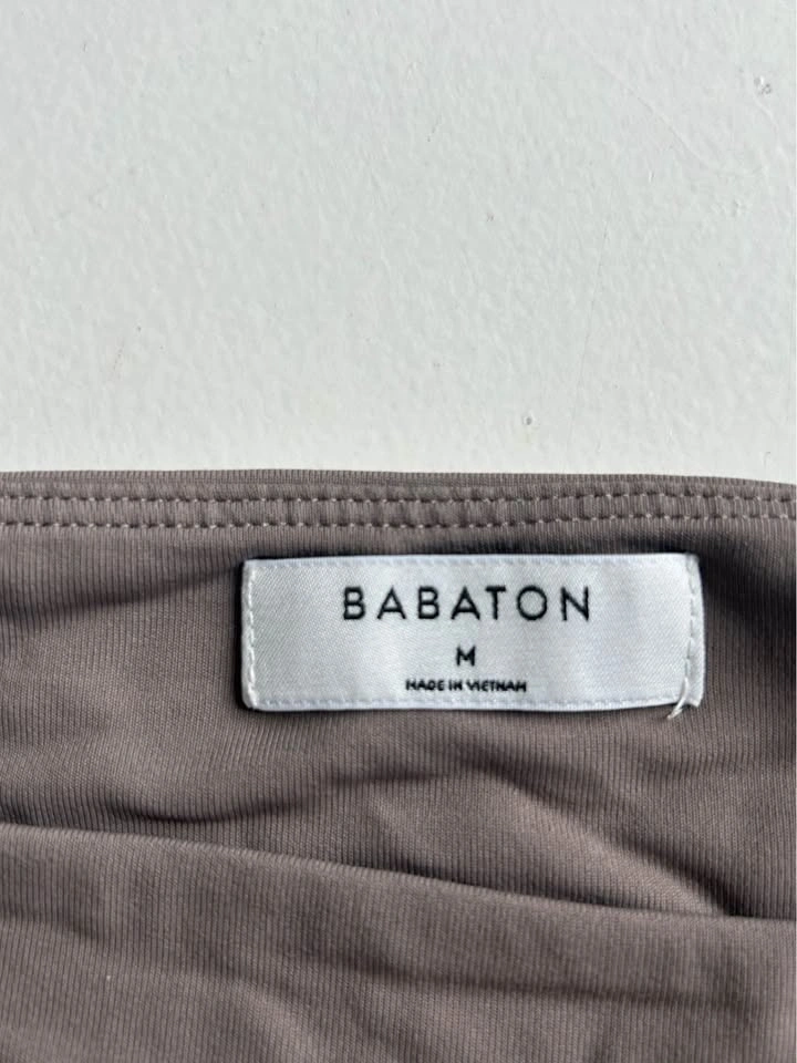 Babaton Contour Taupe Bodysuit Medium - photo 3