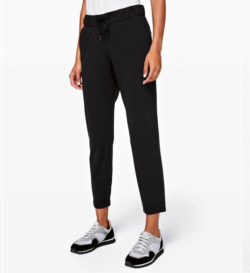 Lululemon On the Fly Pant Size 6 Black Luxtreme 27" inseam