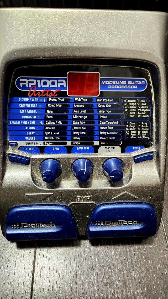Digitech RP100A Guitar Multi-Effects Pedal - photo 2