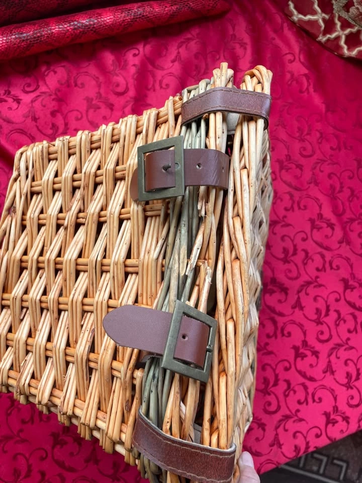Wicker Bicycle Front Basket - photo 3