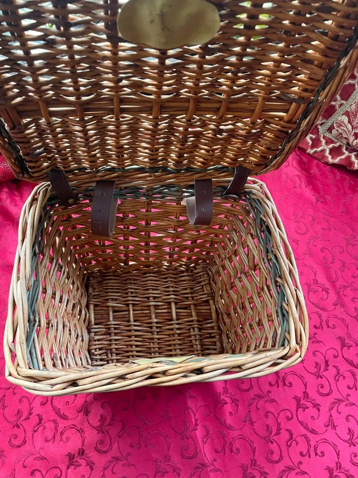 Wicker Bicycle Front Basket - photo 4