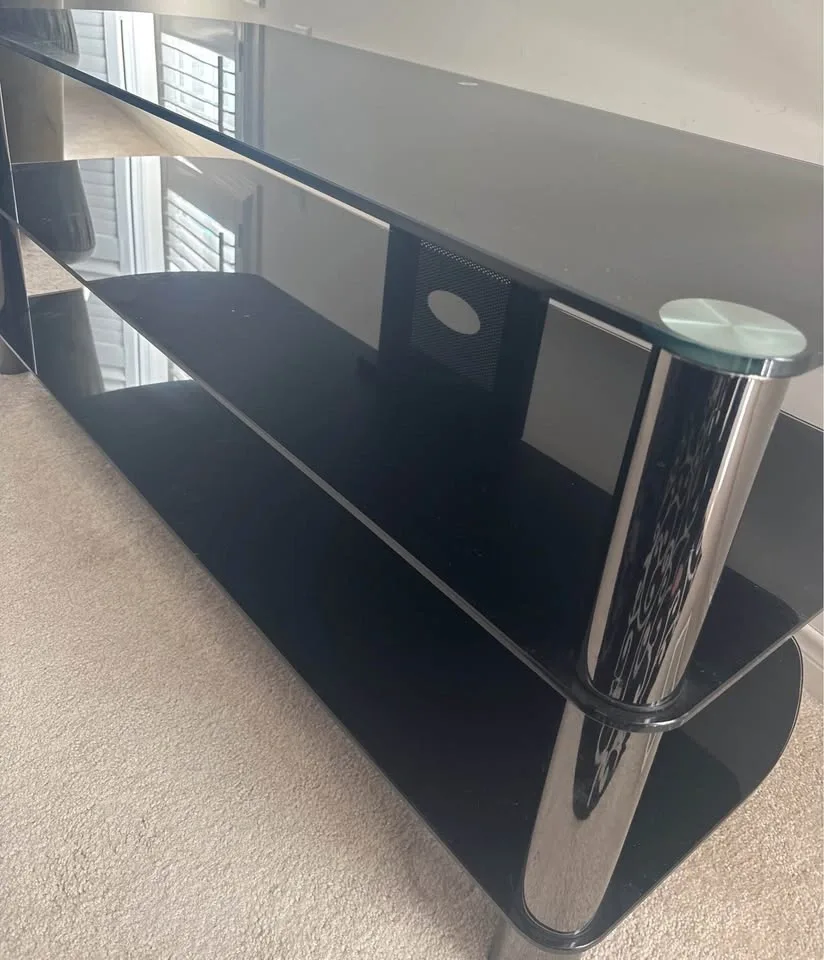 Glass TV Stand / Media Console – 50” - photo 2