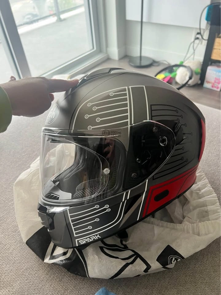 Airoh Spark Full Face Motorcycle Helmet - Size L - photo 2