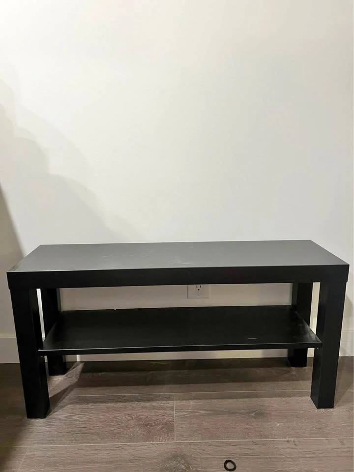 TV Bench — 90 × 26 × 45 cm — Black