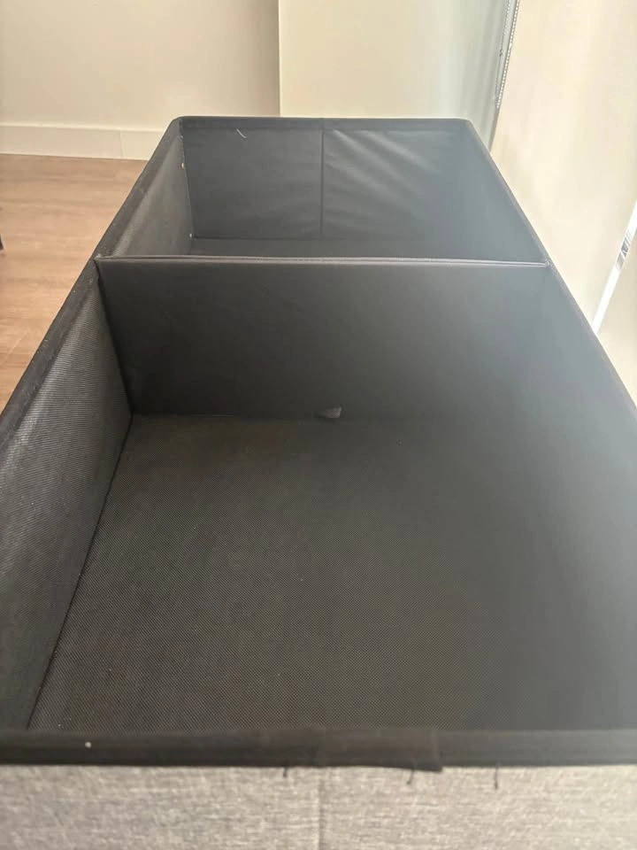Storage Ottoman Bench with Drawers - photo 5