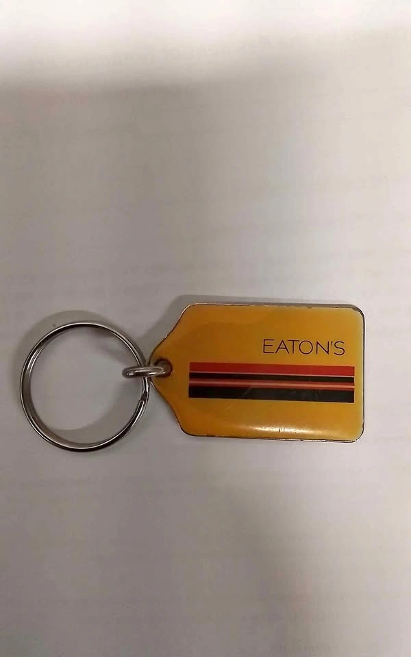 Vintage Eatons Department Store Keychain 1970