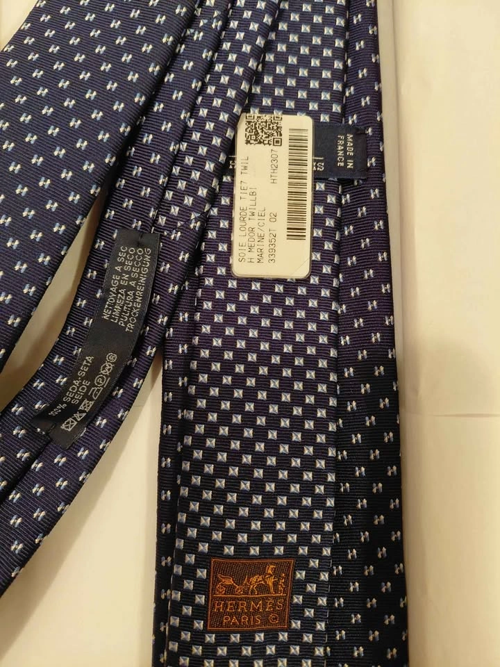 HERMES SILK TIE - photo 4