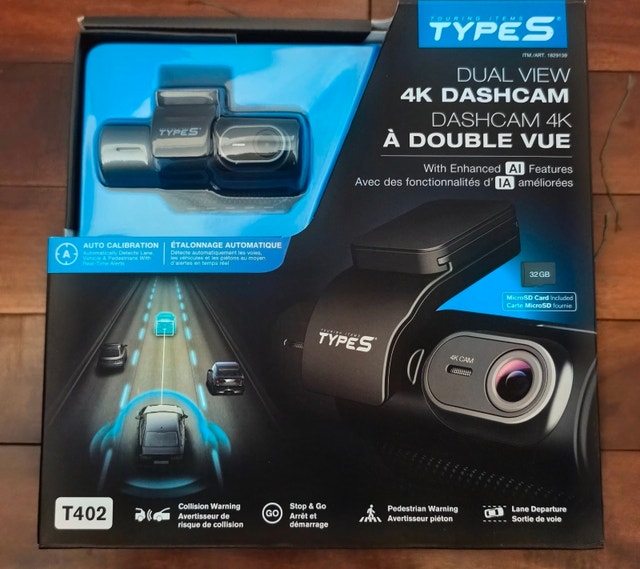 New 4K Dashcam with AI and Lane Assist - photo 2