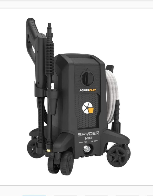 New 1900 PSI Electric Pressure Washer with Foam Can - photo 3